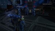 Proceed to the launch bay to reach Kadaku, the location of the Skyfire Campaign Mission in Warhammer 40k: Space Marine 2 (Image via Focus Entertainment)